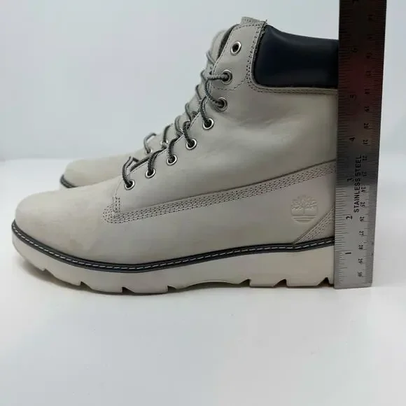 Timberland Boots Women's 8.5 Sensorflex White Ankle Boot Preppy Winter Style - Picture 8 of 13